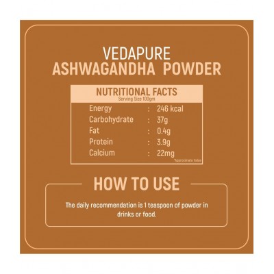 VedaPure Naturals Powder 100 gm Pack of 2