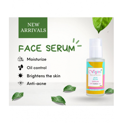 Vigini Anti Acne Face Serum With Face Wash Liquid 180 mg Pack Of 2 Vigini Anti Acne Face Serum With Face Wash Liquid 180 mg Pack Of 2