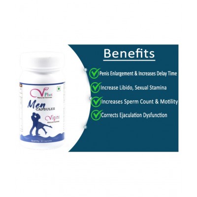 Vigini Men Sexual Power Stamina Capsule 30 gm Pack Of 1