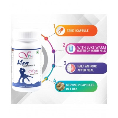Vigini Men Sexual Power Stamina Capsule 30 gm Pack Of 1