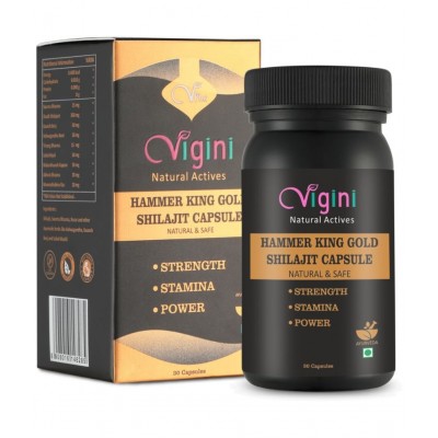 Vigini SHILAJIT STRENGTH, STAMINA SEX POWER Capsule 30 gm Pack Of 1
