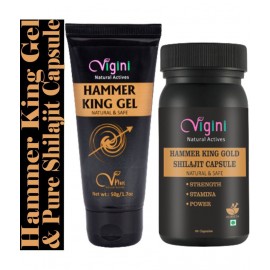 Vigini SHILAJIT STRENGTH,SEX POWER Stamina Gel Capsule 30 gm Pack Of 1