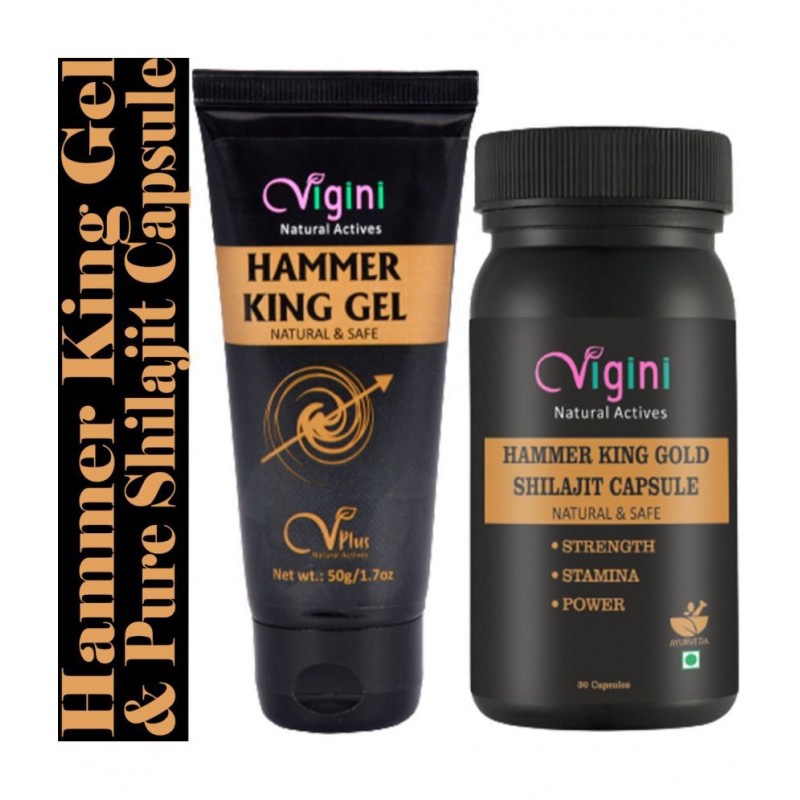 Vigini SHILAJIT STRENGTH,SEX POWER Stamina Gel Capsule 30 gm Pack Of 1