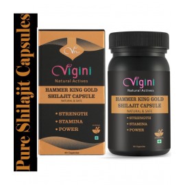Vigini Shilajit XTRA STRONG, TIME HARD SEX Capsule 30 gm Pack Of 1