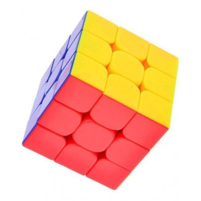 Vihaa Rubik Cube | 3x3x3 High Speed Magic Cube | High Stability, Stickerless, Amazing Stress Reliever Educational Cube Puzzle Game for Kids, Multicolor (1 Piece)