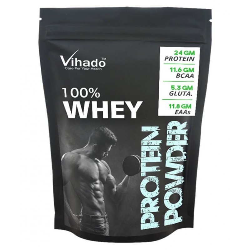 Vihado U.S. WHEY PROTEIN POWDER  Concentrate 80% 50 gm