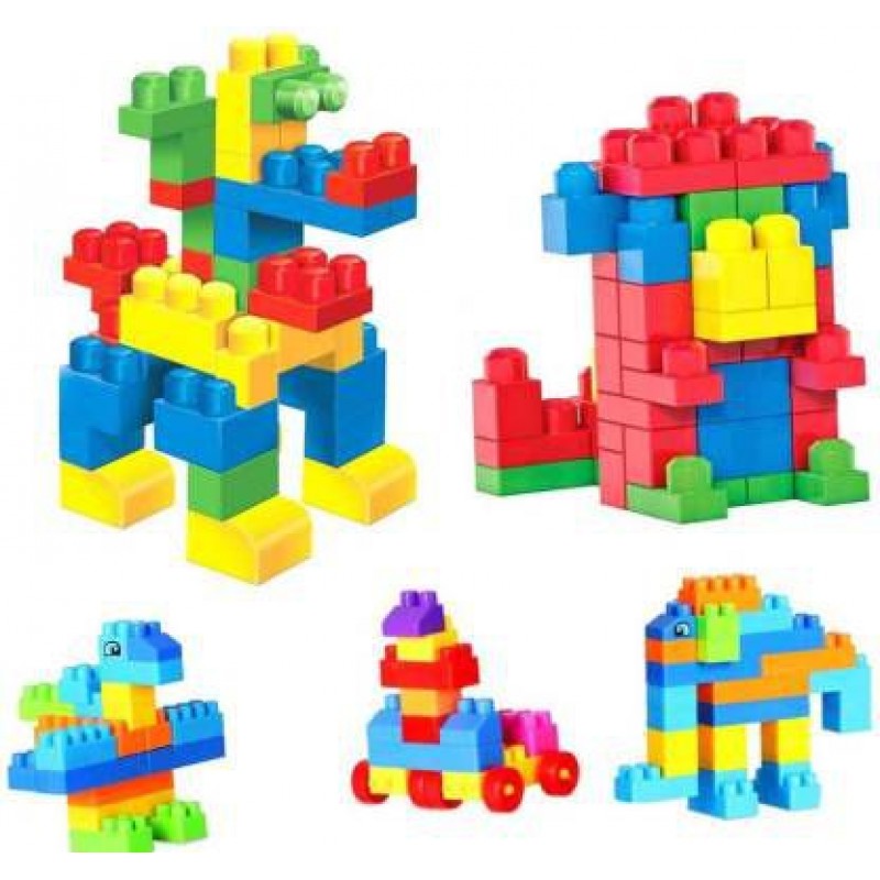 Villy Building Blocks Educational Toys for Kids (60 Pieces)