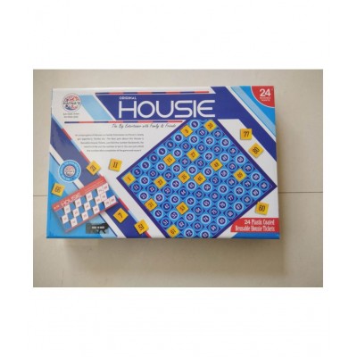 Villy Playmate HOUSIE-24 Reusable Cards Family Game-(Bingo-Lotto-Tombola Game)