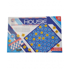 Villy Playmate HOUSIE-24 Reusable Cards Family Game-(Bingo-Lotto-Tombola Game)