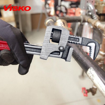 Visko 403 Mini Single Sided 8 inch Pipe Wrench, Multicolour