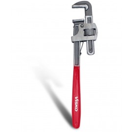 Visko Tools 404 10" Pipe Wrench, RED, 10 inches