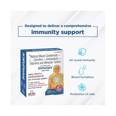 Vitabiotics Immunace Multivitamins 30 no.s Vitamins Tablets Vitabiotics Immunace Multivitamins 30 no.s Vitamins Tablets