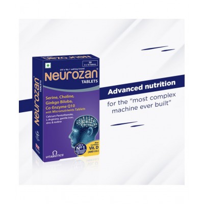 Vitabiotics Neurozan Cognitive Function Supplement 30 no.s Vitamins Tablets Vitabiotics Neurozan Cognitive Function Supplement 30 no.s Vitamins Tablets
