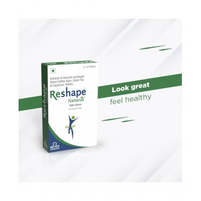 Vitabiotics Reshape Natural Weight loss supplement 10 no.s Unflavoured