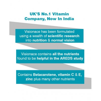 Vitabiotics visionace- 30 tablets vision care supplements 30 no.s Multivitamins Tablets