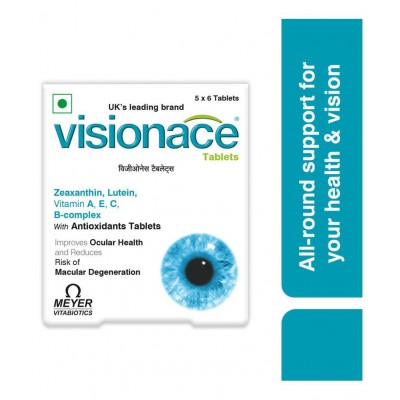 Vitabiotics visionace- 30 tablets vision care supplements 30 no.s Multivitamins Tablets