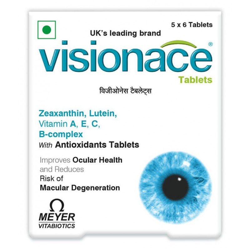 Vitabiotics visionace- 30 tablets vision care supplements 30 no.s Multivitamins Tablets