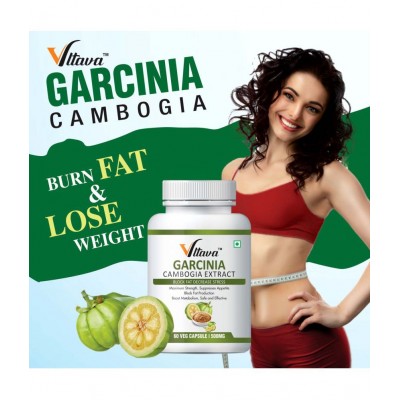 Vltava Garcinia Cambogia Weight Loss Fat Burner 60 gm Unflavoured Single Pack