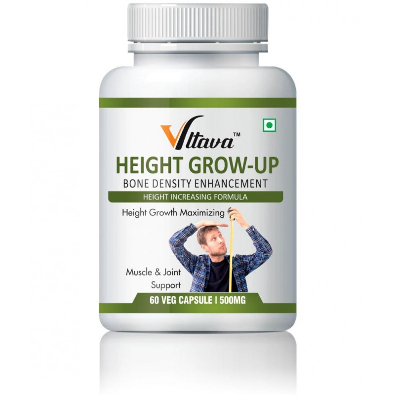 Vltava Height GROW-UP Herbal Capsule Body Growth Height Increasing 60 mg Unfalvoured Minerals Capsule