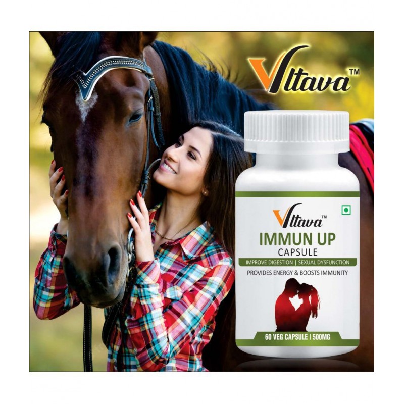 Vltava Immun-Up Improve Digestion|Sexual Dysfunction|Stamina & Power 60 mg Unfalvoured Minerals Capsule Vltava Immun-Up Improve Digestion|Sexual Dysfunction|Stamina & Power 60 mg Unfalvoured Minerals Capsule