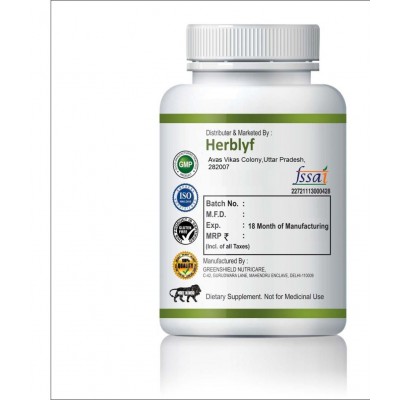 Vltava Neem + Skinglow Capsules Help Fight Dryness in Face & Remove Dead Skin 60 mg Unfalvoured Minerals Capsule