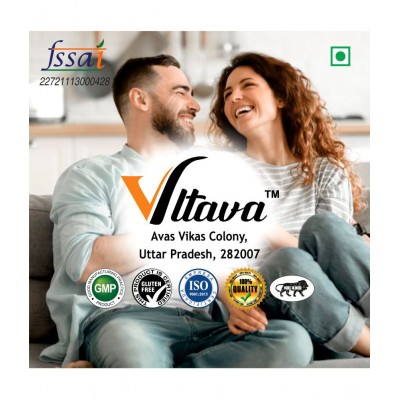 Vltava Neem + Skinglow Capsules Help Fight Dryness in Face & Remove Dead Skin 60 mg Unfalvoured Minerals Capsule