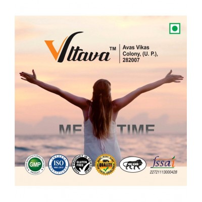 Vltava Step Up Body Growth Height Increasing Capsule (Body Growth   Formula) 120 mg Unfalvoured Minerals Capsule Pack of 2