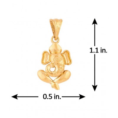 Voylla Faith & Trust Abstract Ganesha Pendant