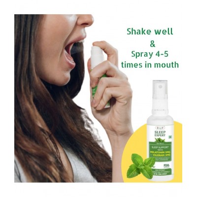 Vringra Sleeping Liquid - Sleeping Medicine - Sleep Aid - Instant Sleeping Drops 60 ml Natural Multivitamins Syrup Pack of 2