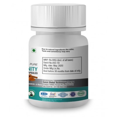 Vringra Vringra World Class Ultimate Immunity Booster Capsules - Boost Stamina & Immune System - Natural Multivitamins Capsule 60 Cap (Pack Of 1) 60 gm Natural Multivitamins Capsule