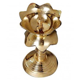 Vyomika Decor Aluminium Akhand Diya - Pack of 1