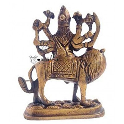 Vyomika Decor Ambe Maa Brass Idol