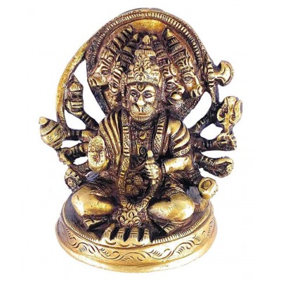 Vyomika Decor Hanuman Brass Idol