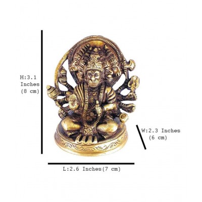 Vyomika Decor Hanuman Brass Idol