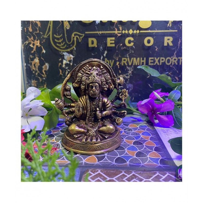 Vyomika Decor Hanuman Brass Idol