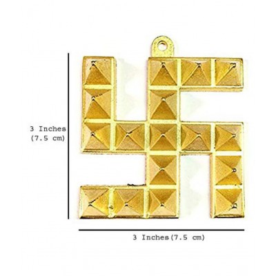 Vyomika Decor Metal Door Hanging (4 x 4 cm, Yellow)| Brand: Vyomika Decor