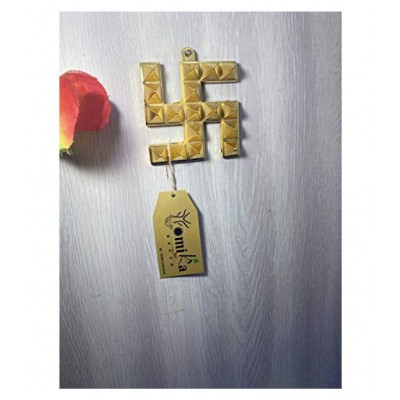 Vyomika Decor Metal Door Hanging (4 x 4 cm, Yellow)| Brand: Vyomika Decor