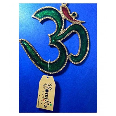 Vyomika Decor Om Wall Hanging for Good Luck and Fortune