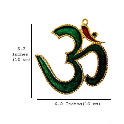 Vyomika Decor Om Wall Hanging for Good Luck and Fortune