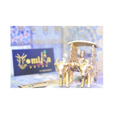 Vyomika Decor Yellow Brass Handicraft Showpiece - Pack of 1