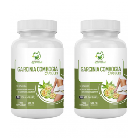WECURE AYURVEDA Garcinia Cambogia 500 mg Unflavoured Pack of 2