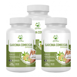 WECURE AYURVEDA Garcinia cambogia capsules 500 mg Unflavoured Pack of 3