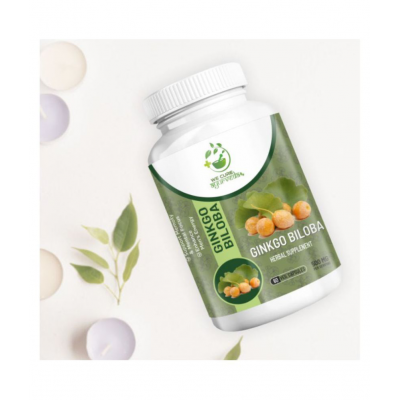 WECURE AYURVEDA Ginkgo Biloba Organic 60 veg capsules kids healthy food products shankh pushpi 1 gm Multivitamins Capsule