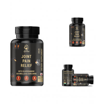WECURE AYURVEDA Glucosamine Boswellia & MSM Capsule 60 mg Pack Of 1 WECURE AYURVEDA Glucosamine Boswellia & MSM Capsule 60 mg Pack Of 1