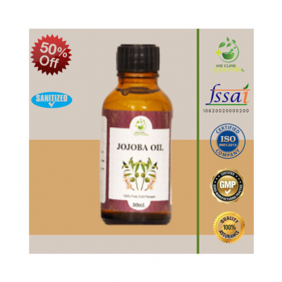WECURE AYURVEDA JOJOBA OIL for Softner Skin ( Women ) Oil 30 ml Pack Of 1 WECURE AYURVEDA JOJOBA OIL for Softner Skin ( Women ) Oil 30 ml Pack Of 1