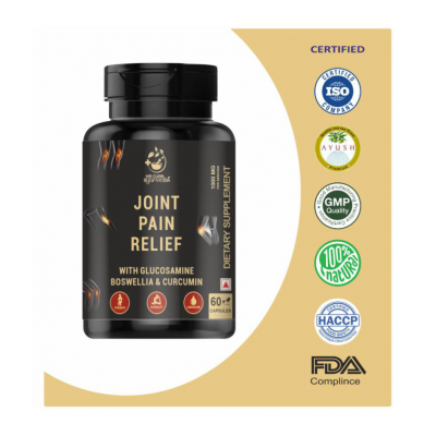 WECURE AYURVEDA Joint Pain Relief Capsule 60 no.s Pack Of 1 WECURE AYURVEDA Joint Pain Relief Capsule 60 no.s Pack Of 1