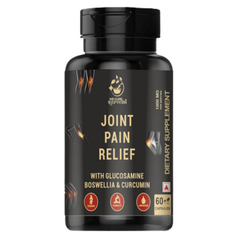 WECURE AYURVEDA Joint Pain Relief Capsule 60 no.s Pack Of 1 WECURE AYURVEDA Joint Pain Relief Capsule 60 no.s Pack Of 1