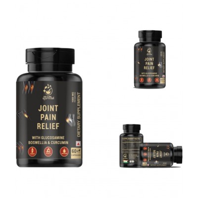 WECURE AYURVEDA Joint Pain Relief Supplement Vitamins with Natural capsules 60 60 gm Multivitamins Tablets