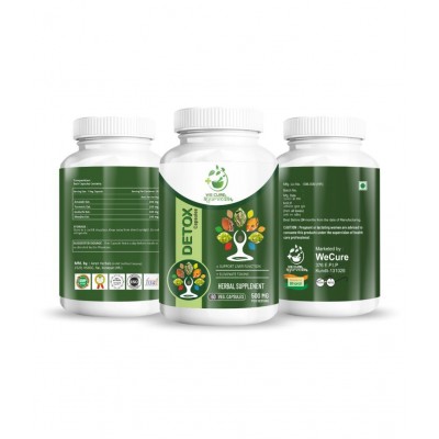 WECURE AYURVEDA LIVER DETOX CLEANSE Capsule 500 gm Pack Of 1