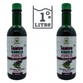 WECURE AYURVEDA Neem Jamun Karela Juice 1 Ltire Combo Liquid 2 gm Pack Of 2 WECURE AYURVEDA Neem Jamun Karela Juice 1 Ltire Combo Liquid 2 gm Pack Of 2